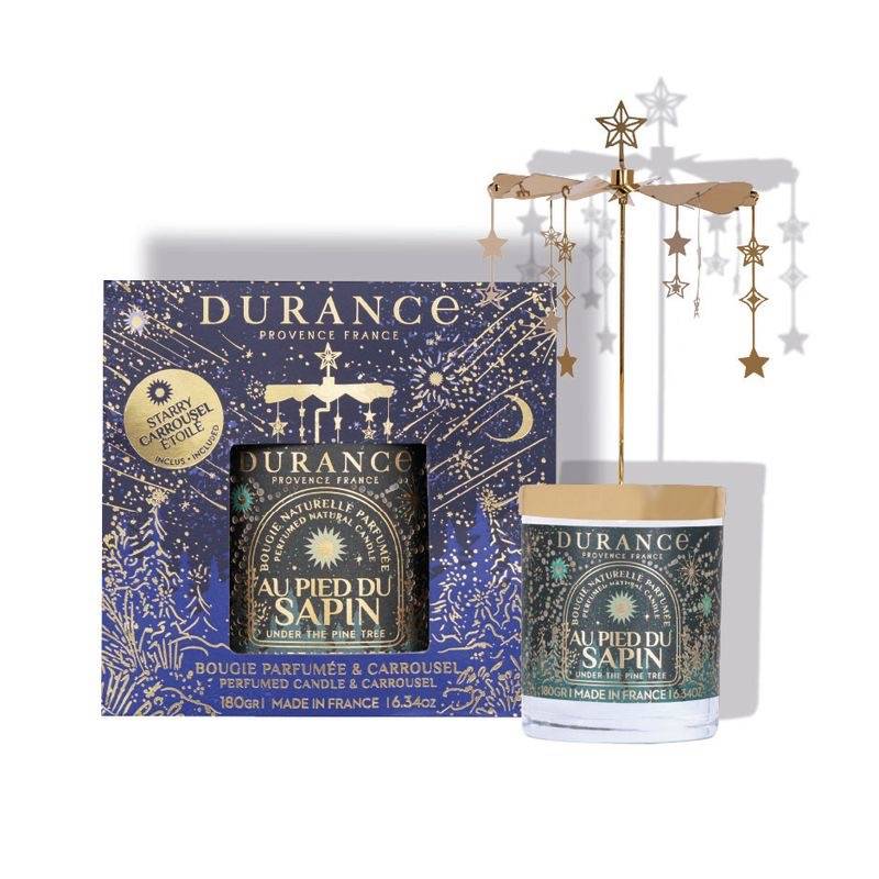 COFFRET CARROUSEL ÉTOILÉ BOUGIE 180G